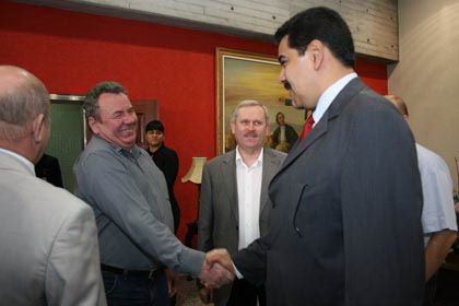 Delegación de Belarús con el Canciller Nicolás Maduro Delegación de Belarús con el Canciller Nicolás Maduro
