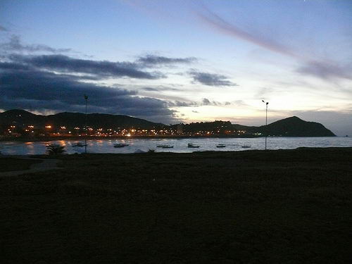 Atardecer en Carpano