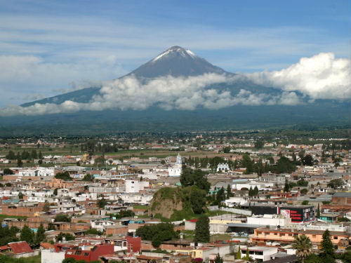 Vista de Cholula