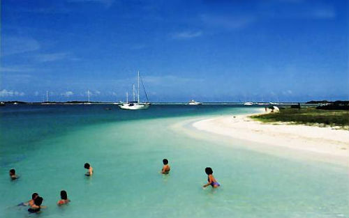 Playa en la Isla de Coche