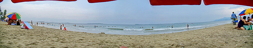 Vista de Playa la Rosa en Vacaciones (Foto: Flickr)