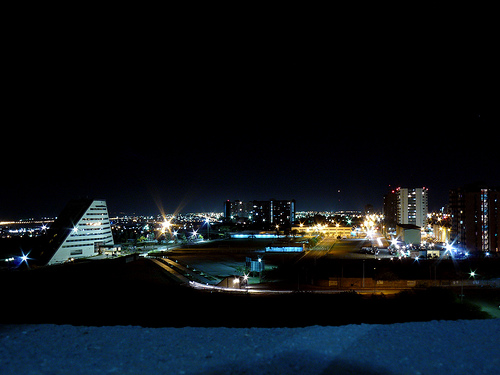Puerto Ordaz de noche Foto: Flickr