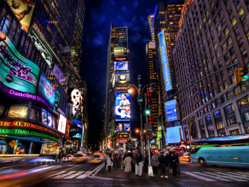 Times Square de noche