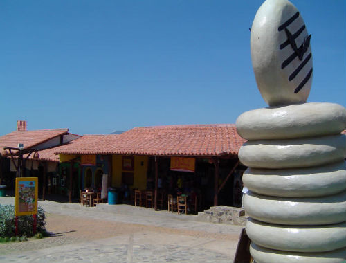 Famosa torre de arepas