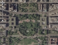 Foto satelital de la Casa Blanca (Google Maps)