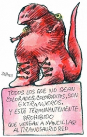 Zapatazo,Chvez,extranjeros